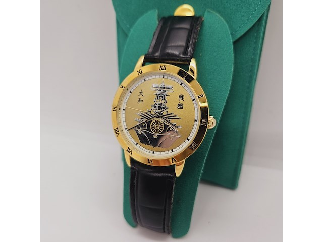 Japans herenhorloge - battleship yamato - afbeelding 2 van  6