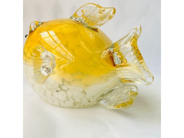 Japanse blowfish glaskunst murano model - afbeelding 4 van  8