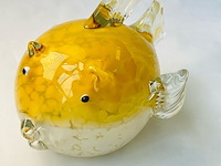 Japanse blowfish glaskunst murano model - afbeelding 3 van  8