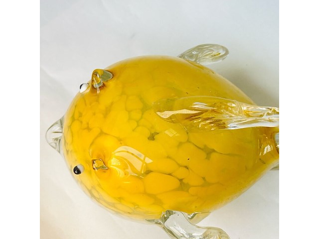 Japanse blowfish glaskunst murano model - afbeelding 7 van  8