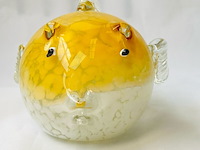 Japanse blowfish glaskunst murano model - afbeelding 7 van  8