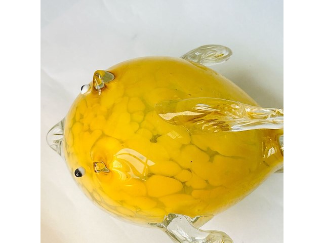 Japanse blowfish glaskunst murano model - afbeelding 8 van  8