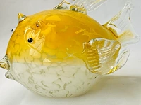 Japanse blowfish glaskunst murano model