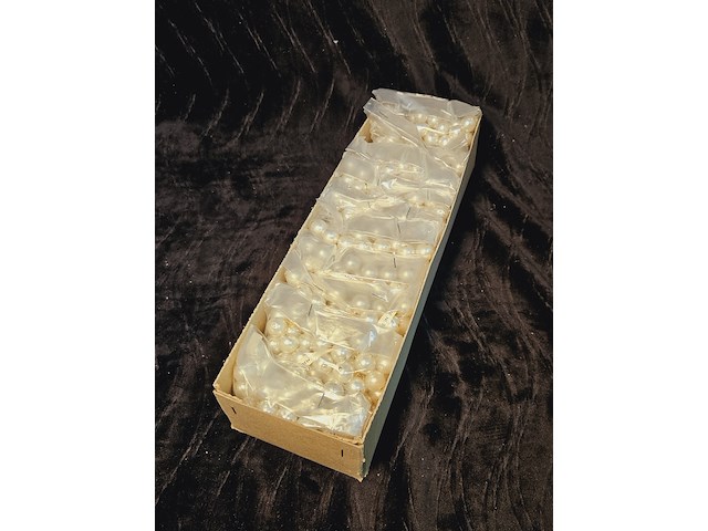 Japanse parels (11mm) uit oude juweliersvoorraad - afbeelding 2 van  6