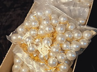 Japanse parels (11mm) uit oude juweliersvoorraad - afbeelding 3 van  6