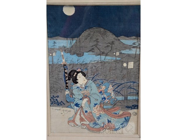 Japanse prent - afbeelding 2 van  3