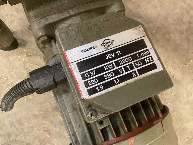 Japy jev11 pompunit - afbeelding 3 van  5