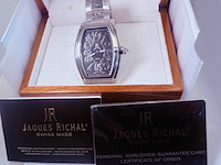 Jaques richal curvex 'moon' horloge - full set - afbeelding 5 van  11