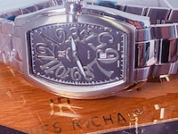 Jaques richal curvex 'moon' horloge - full set - afbeelding 7 van  11