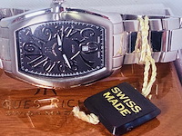Jaques richal curvex 'moon' horloge - full set - afbeelding 9 van  11