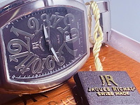 Jaques richal curvex 'moon' horloge - full set - afbeelding 10 van  11