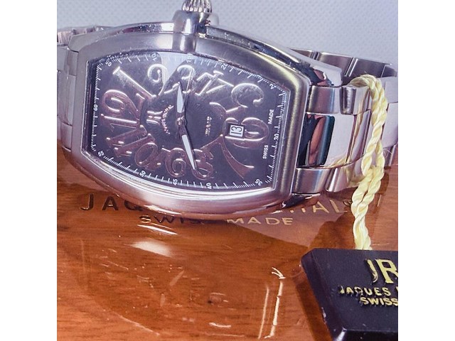 Jaques richal curvex 'moon' horloge - full set - afbeelding 11 van  11