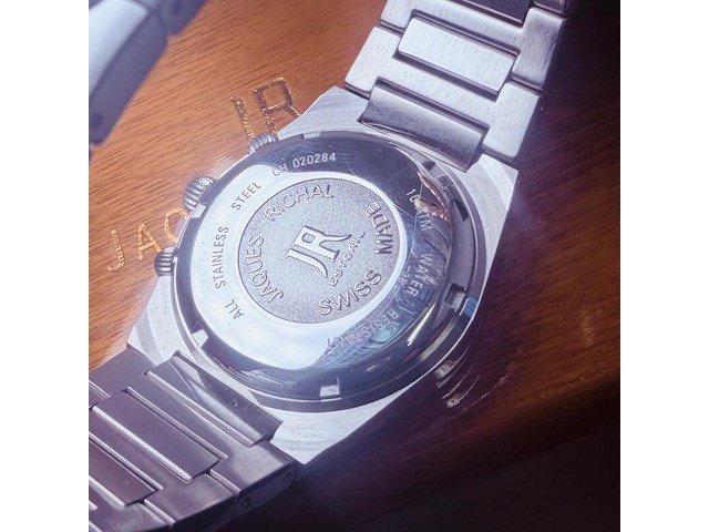 Jaques richal royal oak 'estoril' chronograph herenhorloge - full set - afbeelding 2 van  14