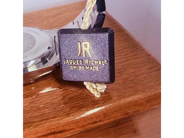Jaques richal royal oak 'estoril' chronograph herenhorloge - full set - afbeelding 3 van  14