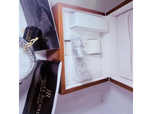 Jaques richal royal oak 'estoril' chronograph herenhorloge - full set - afbeelding 5 van  14