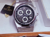 Jaques richal royal oak 'estoril' chronograph herenhorloge - full set