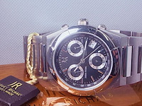 Jaques richal royal oak 'estoril' chronograph herenhorloge - full set - afbeelding 9 van  14