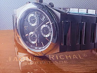 Jaques richal royal oak 'estoril' chronograph herenhorloge - full set - afbeelding 13 van  14