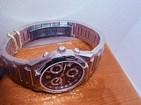 Jaques richal royal oak 'estoril' chronograph herenhorloge - full set - afbeelding 14 van  14