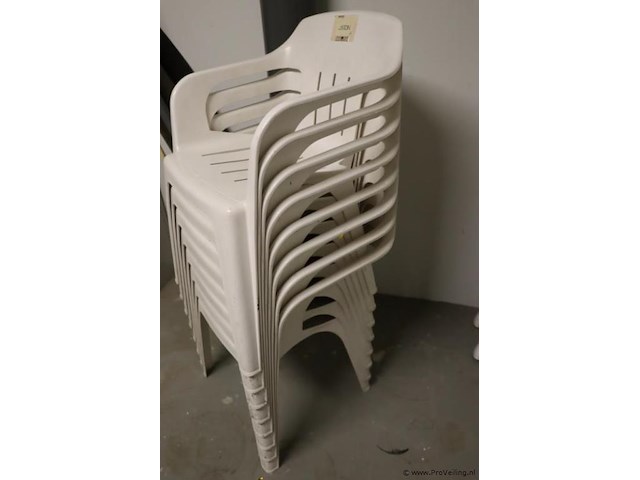 Jardin stapelbare tuinstoelen & tuintafel - afbeelding 3 van  6