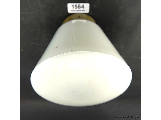 Jaren 1950 60 plafondlamp met nieuwe voet - afbeelding 2 van  5