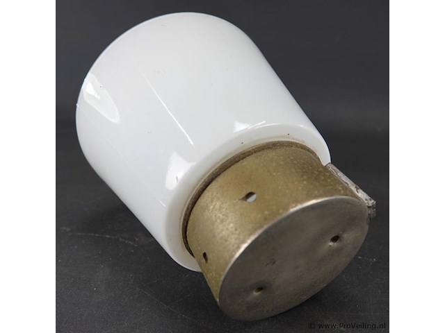 Jaren 1950 60 plafondlamp met nieuwe voet - afbeelding 4 van  5