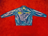 Jas, bankzitters, ziggo dome world tour, blauw, gedragen door matthyas het lam | maat l