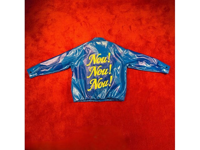 Jas, bankzitters, ziggo dome world tour, blauw, gedragen door matthyas het lam | maat l - afbeelding 2 van  2