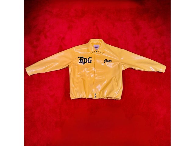 Jas, bankzitters, ziggo dome world tour, geel, gedragen door raoul de graaf | maat l - afbeelding 1 van  2