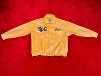 Jas, bankzitters, ziggo dome world tour, geel, gedragen door raoul de graaf | maat l