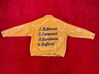 Jas, bankzitters, ziggo dome world tour, geel, gedragen door raoul de graaf | maat l - afbeelding 2 van  2