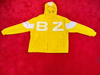 Jas, bankzitters, ziggo dome world tour, geel, gedragen door raoul de graaf | maat xl