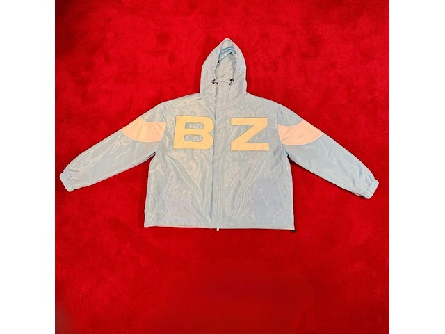 Jas, bankzitters, ziggo dome world tour, lichtblauw, gedragen door milo ter reegen | maat xxl - afbeelding 1 van  2