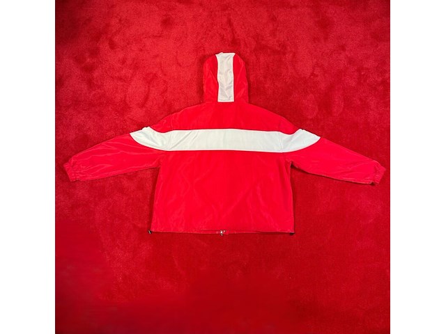 Jas, bankzitters, ziggo dome world tour, rood, gedragen door robbie van de graaf| maat l - afbeelding 2 van  2