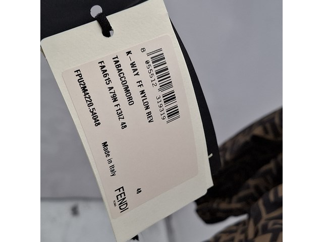 Jas, maat 48, fendi, faa615 a79n - afbeelding 5 van  6