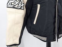 Jas, maat 52, louis vuitton, leather and nylon blouson - afbeelding 4 van  10