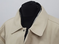 Jas, maat 52, louis vuitton, leather and nylon blouson - afbeelding 7 van  10