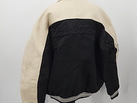Jas, maat 52, louis vuitton, leather and nylon blouson - afbeelding 8 van  10