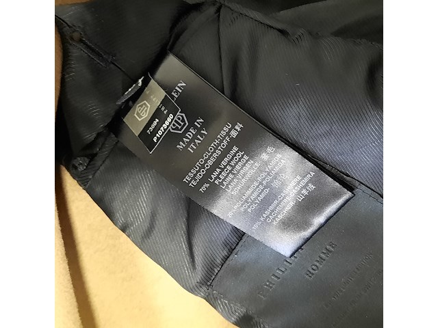 Jas, maat 52, philipp plein - afbeelding 9 van  9