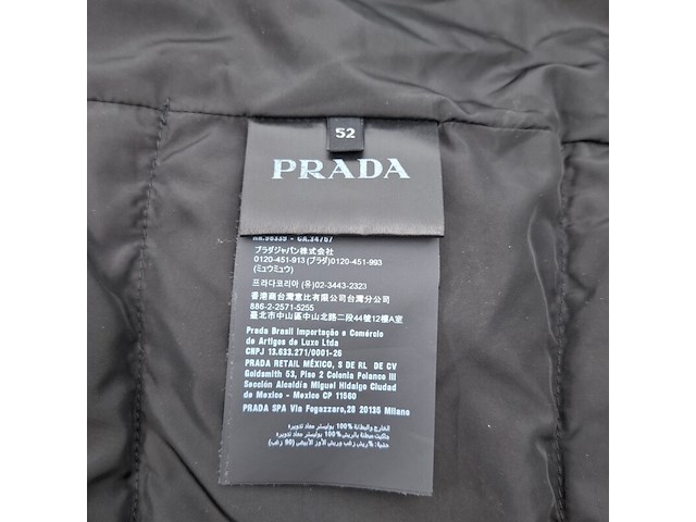 Jas, maat 52, prada, cn 185/92a - afbeelding 14 van  14