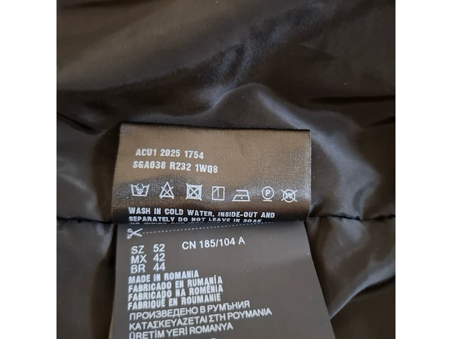 Jas, maat 52, prada, sga038 r232 1wq8 - afbeelding 3 van  13