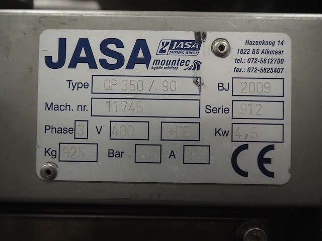 Jasa packaging systems - afbeelding 10 van  20