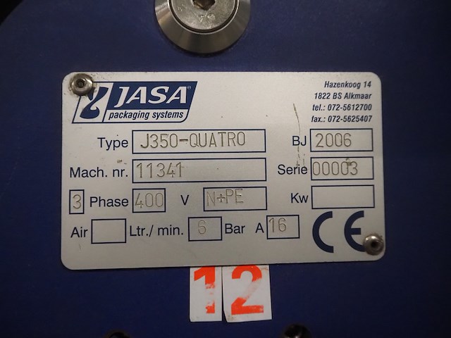 Jasa packaging systems - afbeelding 10 van  18