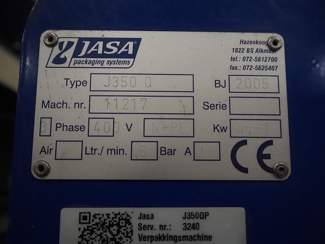 Jasa packaging systems - afbeelding 11 van  19