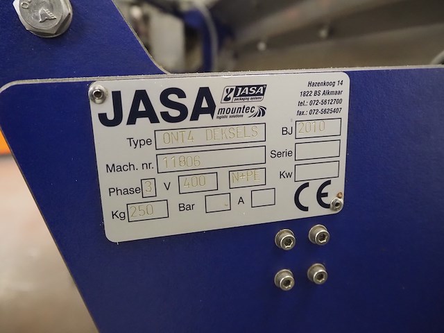 Jasa packaging systems - afbeelding 18 van  45
