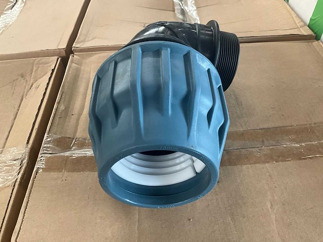 Jason elbow 90 75mm x2 1/2” ez pp koppeling (9x) - afbeelding 2 van  5