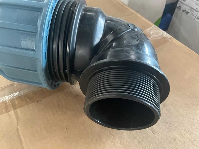 Jason elbow 90 75mm x2 1/2” ez pp koppeling (9x) - afbeelding 3 van  5