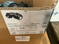Jason elbow 90 75mm x2 1/2” ez pp koppeling (9x) - afbeelding 5 van  5