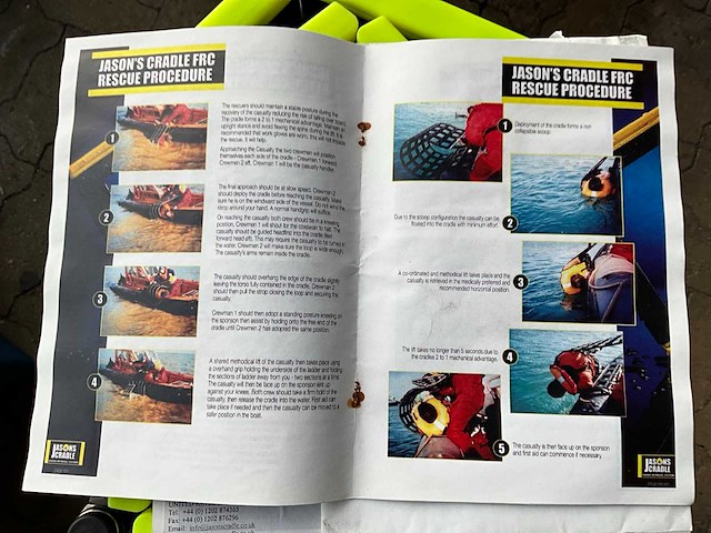 Jason’s cradle drenkeling-reddingssysteem (2x) - afbeelding 2 van  7