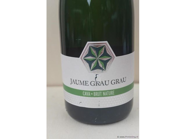 Jaume grau grau cava brut nature - 75 cl - - winkelverkoopprijs € 10.95 - afbeelding 2 van  3